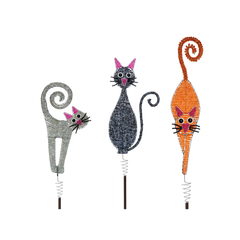 Cat Garden Stake (Set of 3)