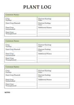 Ultimate Garden Planner – 40+ Page Canva Template