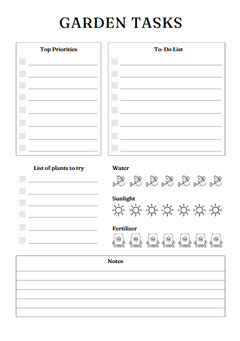 Ultimate Garden Planner – 40+ Page Canva Template
