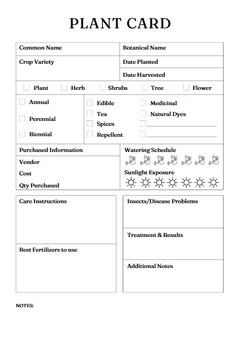 Ultimate Garden Planner – 40+ Page Canva Template