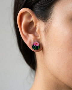 Cactus Blossom Stud Earrings #3027