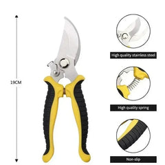 Horticultural Scissors | Bird Beak Pruning Shears for Garden and Fruit Cutting