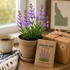 Idaho Arabesque Violet Penstemon Grow Kit