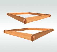 Timberlane Gardens Raised Garden Bed Kit Large Double Deep (Two 6x6) Select Cedar