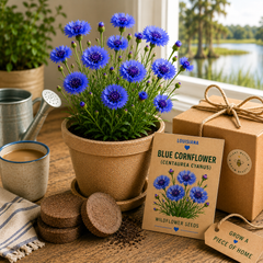 Louisiana Blue Cornflower Grow Kit