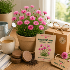 Massachusetts Pink Cornflower Grow Kit