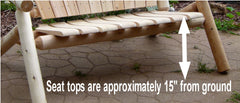 Durable Outdoor Wooden Bench