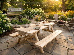 Outdoor Farmhouse Dining Table