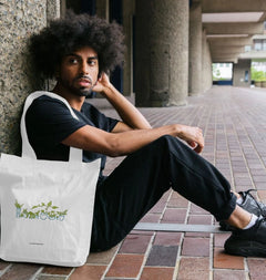 "Plant Love" 100% Organic Cotton Tote