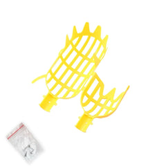 Plastic Fruit Picker Tool | Garden Harvesting Catcher Head for Trees and Orchards