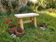 Rustic Wooden Outdoor Garden Bench
