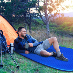 Inflatable Sleeping Pad with Carrying Bag