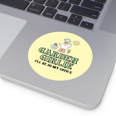 Silly Goose Gardening Sticker